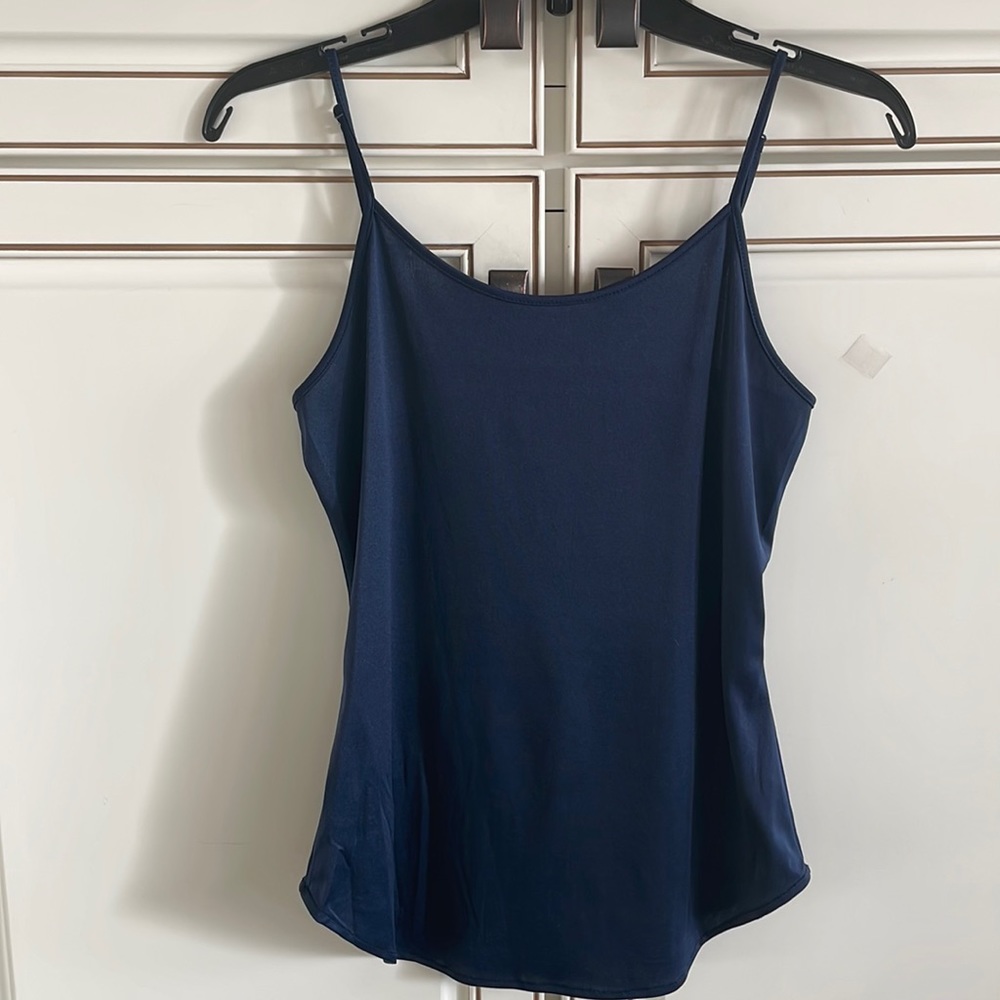 NWOT  INC Petite Small Navy Cami